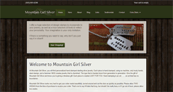 Desktop Screenshot of mountaingirlsilver.com